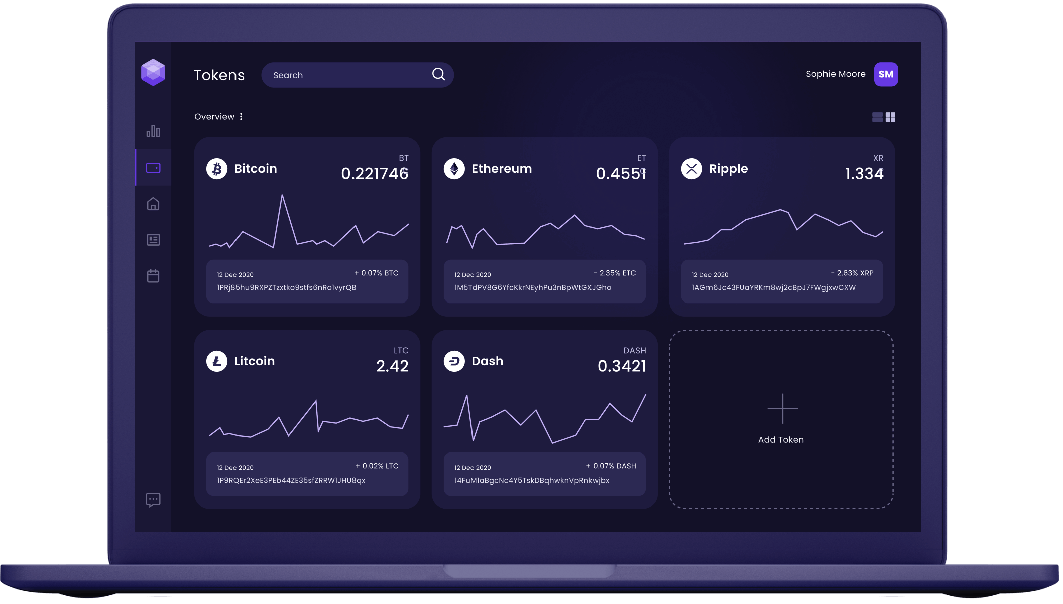 Crypto Trading Web App - Crypto Webflow Template